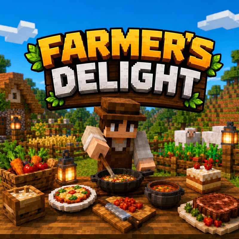 Farmers Delight En_Us cho MCPE 26.x.mcaddon